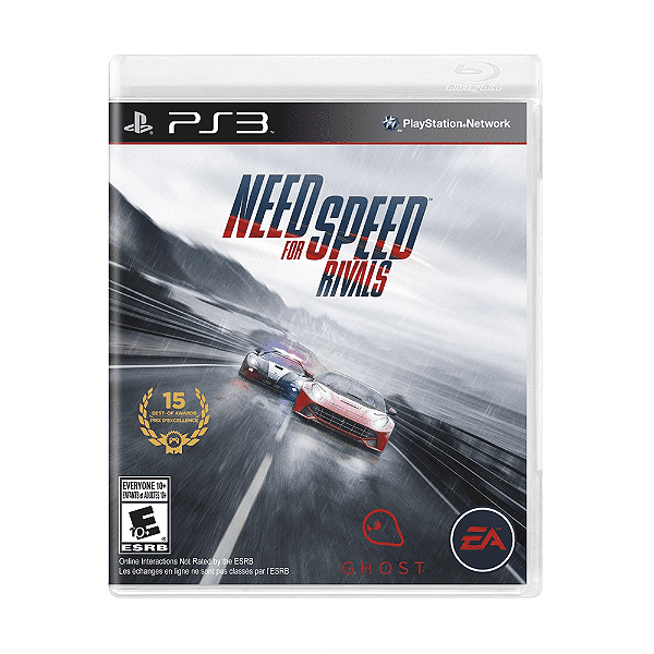 Jogo Need For Speed Rivals PS3 Físico Original (Seminovo)