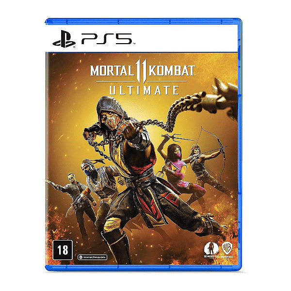 Jogo Mortal Kombat 11 PS5 Mídia Física Original (Seminovo)