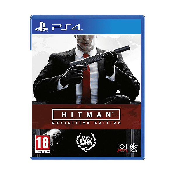 Jogo Hitman Definitive Edition PS4 Físico Original Seminovo