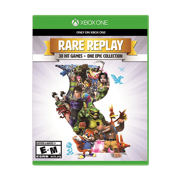 Jogo Rare Replay Xbox One Mídia Física Original (Seminovo)