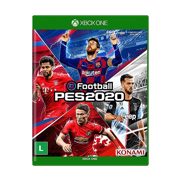 Jogo eFootball PES 2020 Xbox One Físico Original (Seminovo)