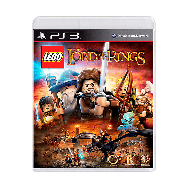 Jogo Lego O Senhor dos Anéis PS3 Físico Original (Seminovo)