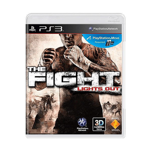 Jogo The Fight Lights Out PS3 Mídia Física Original Seminovo