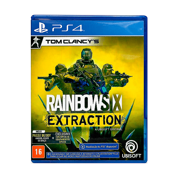 Jogo Tom Clancy's Rainbow Six Extraction PS4 Físico Seminovo
