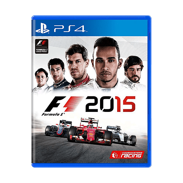 Jogo F1 2015 Formula 1 2015 PS4 Físico Original (Seminovo)