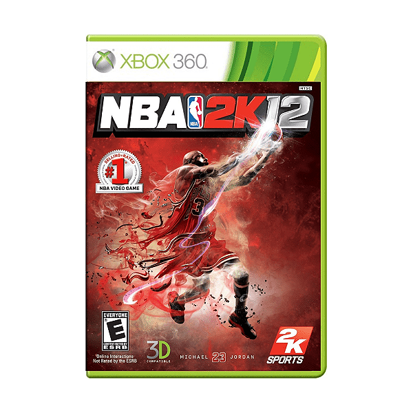 Jogo NBA 2K12 Xbox 360 Mídia Física Original (Seminovo)
