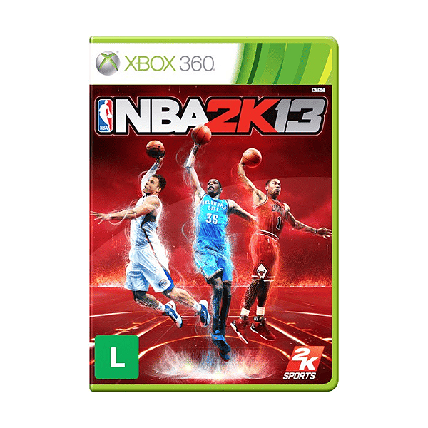 Jogo NBA 2K13 Xbox 360 Mídia Física Original (Seminovo)