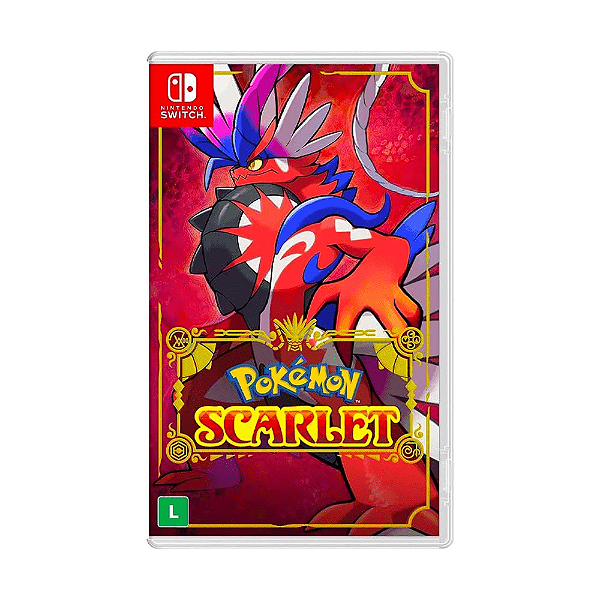 Jogo Pokemon Scarlet Nintendo Switch Mídia Física (Seminovo)