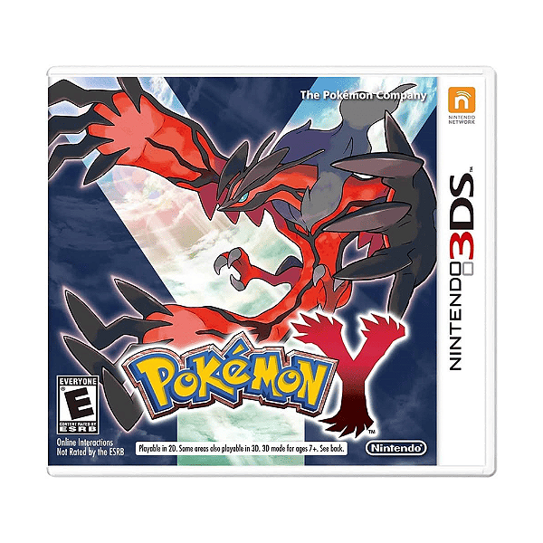 Jogo Pokemon Y 3DS Mídia Física Original (Seminovo)