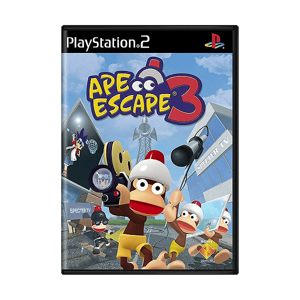 Jogo Ape Escape 3 PS2 Mídia Física Original (Seminovo)