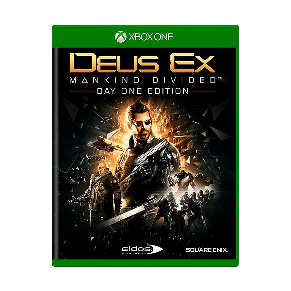 Jogo Deus Ex Mankind Divided Xbox One Físico (Seminovo)