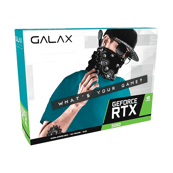 Placa de Vídeo NVIDIA GeForce RTX 3060 12GB Galax