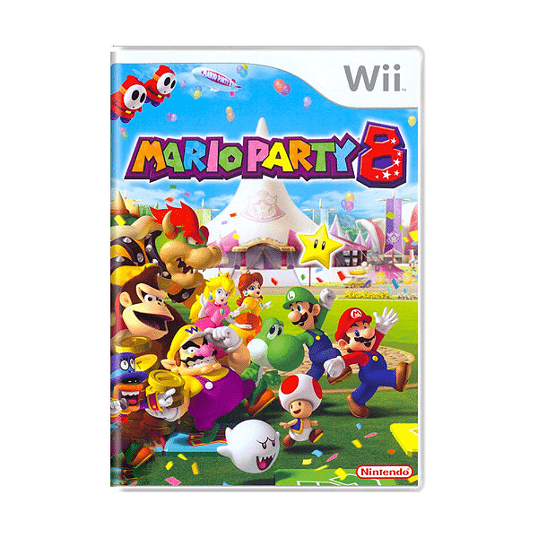 Jogo Mario Party 8 Nintendo Wii Físico Original (Seminovo)