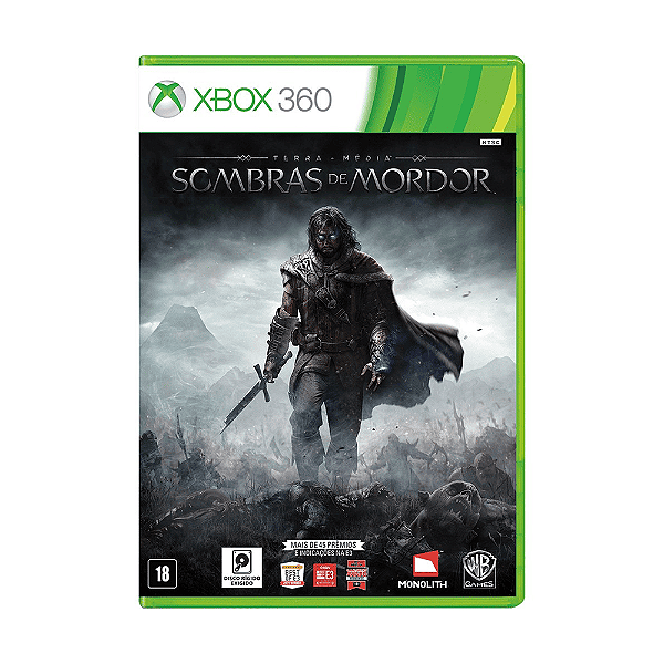 Jogo Sombras de Mordor Xbox 360 Físico Original (Seminovo)