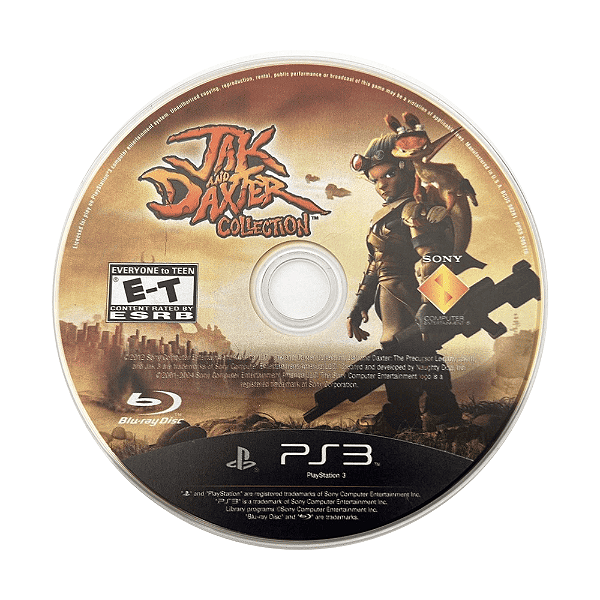 Jogo Jak and Daxter Collection PS3 Somente Disco (Seminovo)