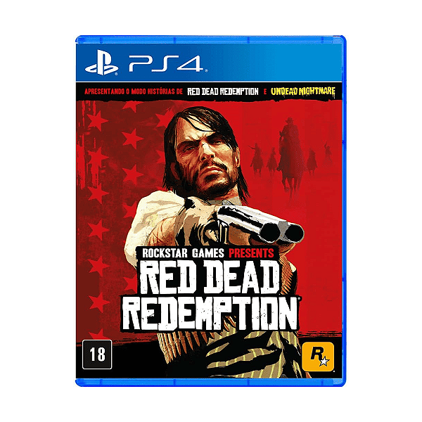 Jogo Red Dead Redemption PS4 Mídia Física Original (Lacrado)