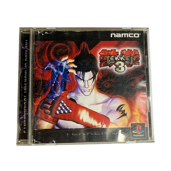 Jogo Tekken 3 PS1 Japonês Mídia Física Original (Seminovo)