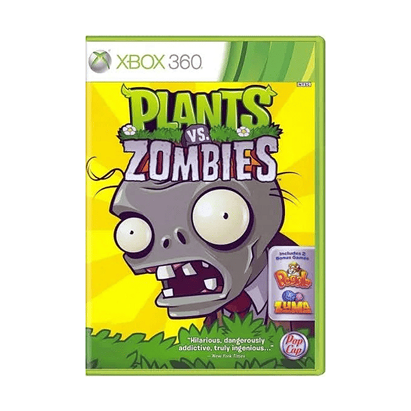 Jogo Plants vs Zombies Xbox 360 Físico Original (Seminovo)