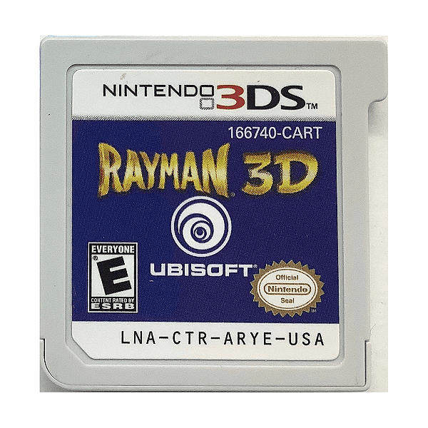 Jogo Rayman 3D 3DS Somente Cartucho Original (Seminovo)