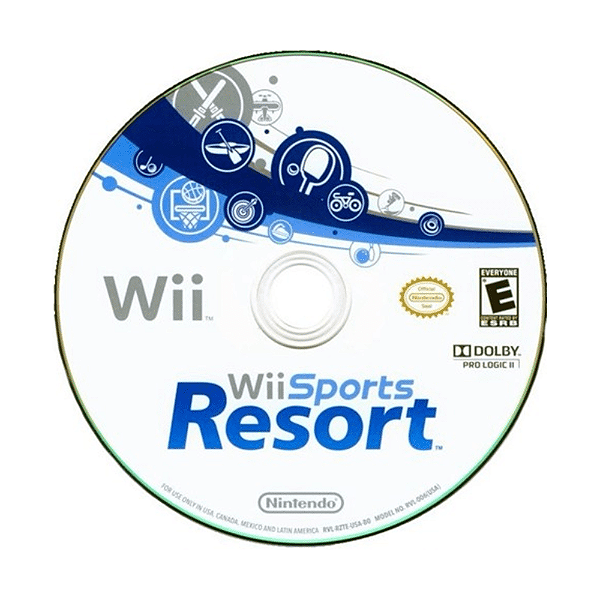 Jogo Wii Sports Resort Nintendo Wii Somente Disco Seminovo