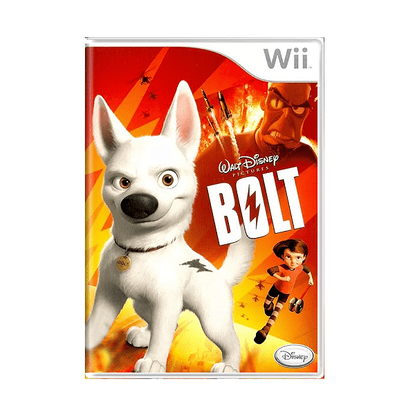 Jogo Disney Bolt Nintendo Wii Mídia Física Original Seminovo