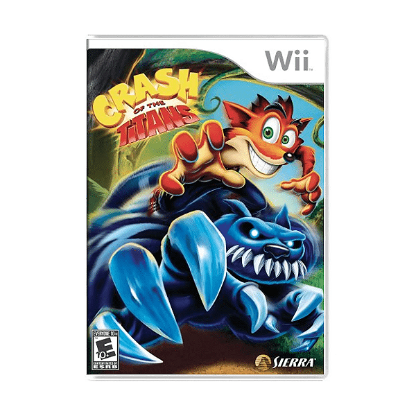 Jogo Crash of the Titans Nintendo Wii Original (Seminovo)