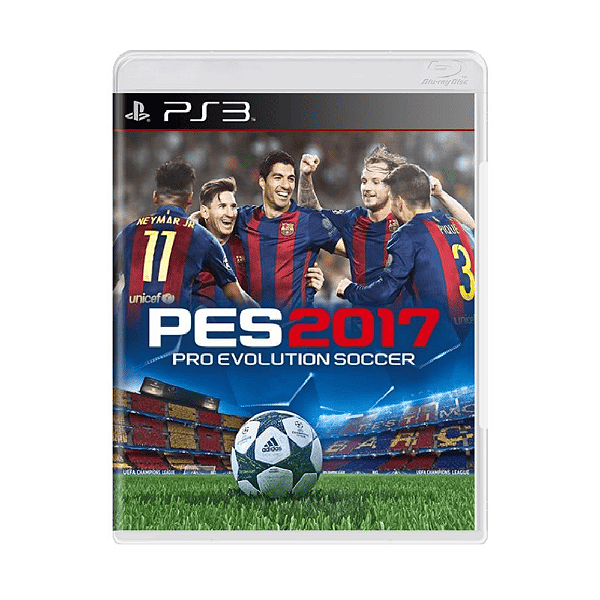 Jogo PES 2017 PS3 Mídia Física Original (Seminovo)