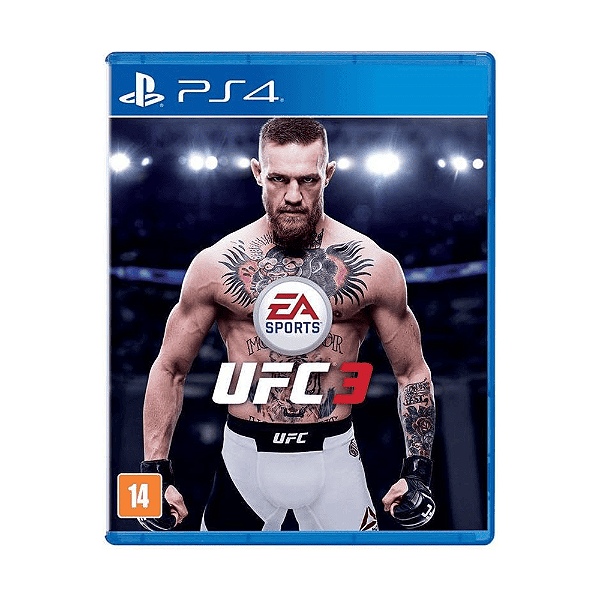 Jogo UFC 3 PS4 Mídia Física Original (Seminovo)