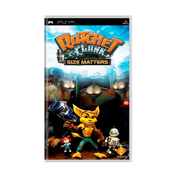 Jogo Ratchet e Clank Size Matters PSP Original (Seminovo)