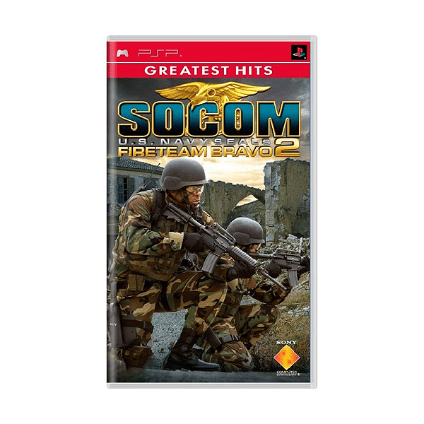 Jogo Socom U.S. Navy Seals Fireteam Bravo 2 PSP (Seminovo)