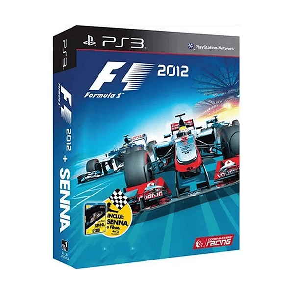 Jogo Formula 1 2012 F1 2012 + Filme Senna PS3 (Seminovo)