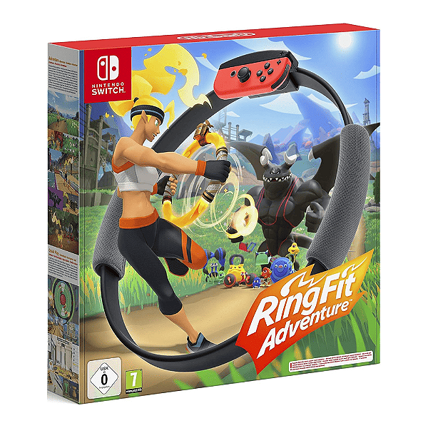 Jogo Ring Fit Adventure Nintendo Switch Físico (Seminovo)