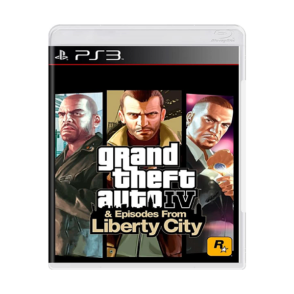 Jogo GTA IV e Episodes From Liberty City PS3 Físico Seminovo