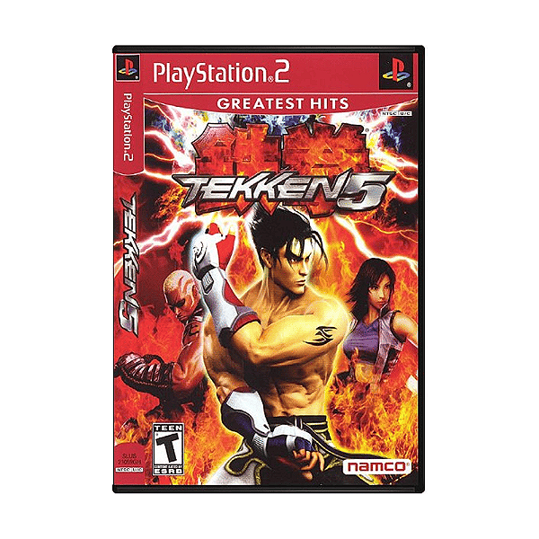 Jogo Tekken 5 PS2 Mídia Física Original (Seminovo)