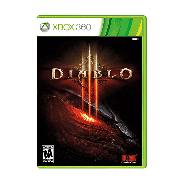 Jogo Diablo 3 Xbox 360 Mídia Física Original (Seminovo)