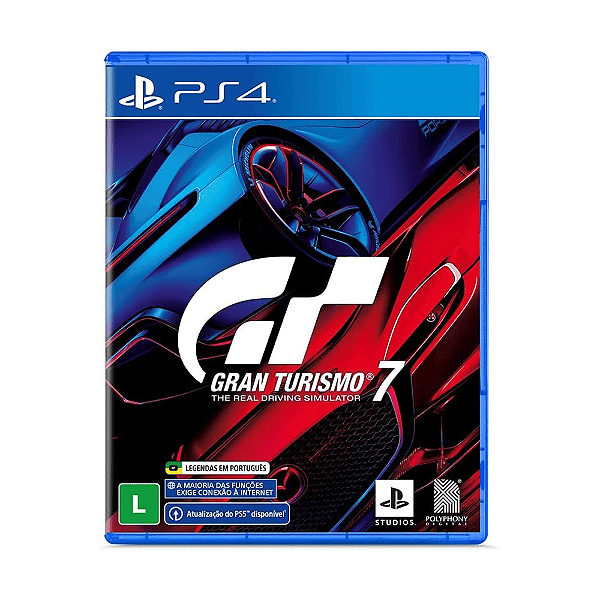 Jogo Gran Turismo 7 PS4 Mídia Física Original (Seminovo)