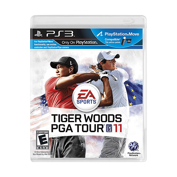 Jogo Tiger Woods PGA Tour 11 PS3 Físico Original (Seminovo)