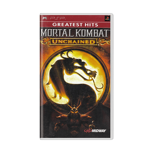 Jogo Mortal Kombat Unchained Hits PSP Físico (Lacrado)