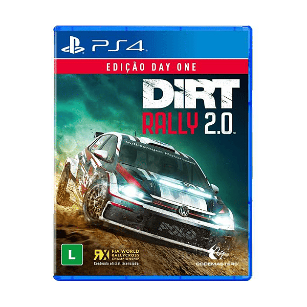 Jogo Dirt Rally 2.0 PS4 Mídia Física Original (Seminovo)