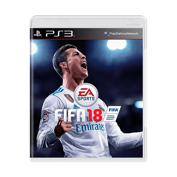 Jogo FIFA 18 PS3 Mídia Física Original (Seminovo)