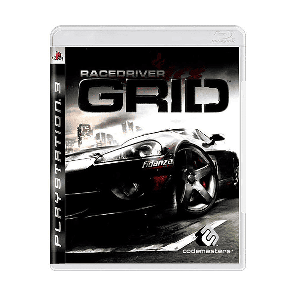 Jogo Grid PS3 Mídia Física Original (Seminovo)