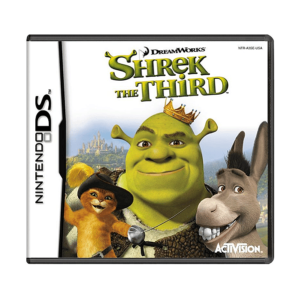 Jogo Shrek The Third Shrek 3 Nintendo DS Europeu Seminovo