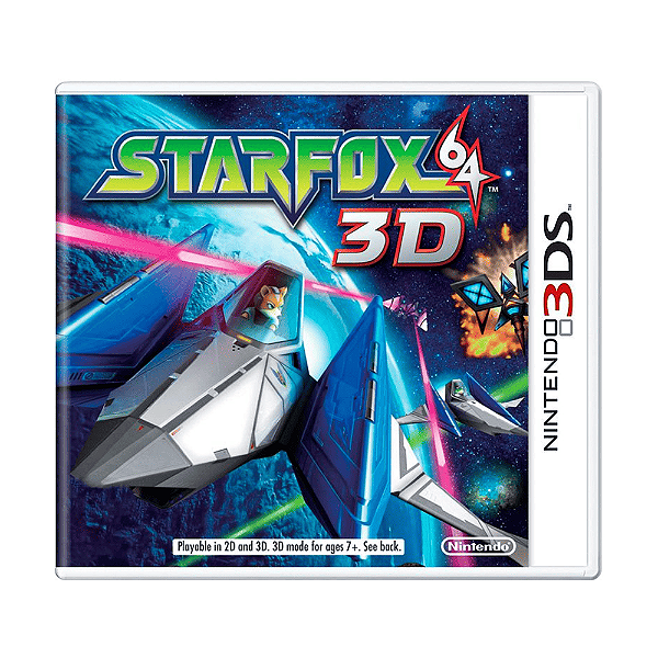 Jogo Starfox 64 3D Nintendo 3DS Mídia Fisica (Seminovo)