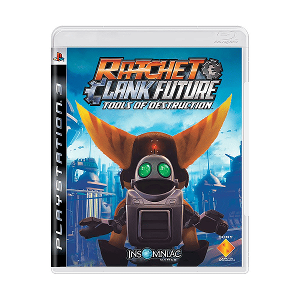 Jogo Ratchet e Clank Future Tools of D. PS3 Físico Seminovo