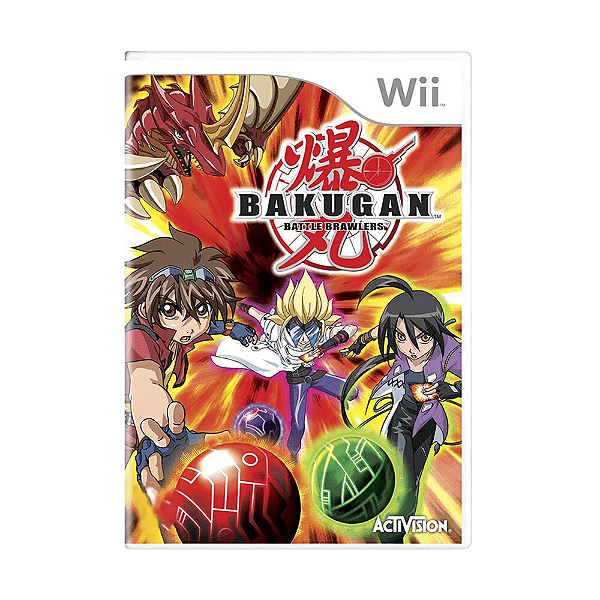 Jogo Bakugan Battle Brawlers Nintendo Wii Físico (Seminovo)