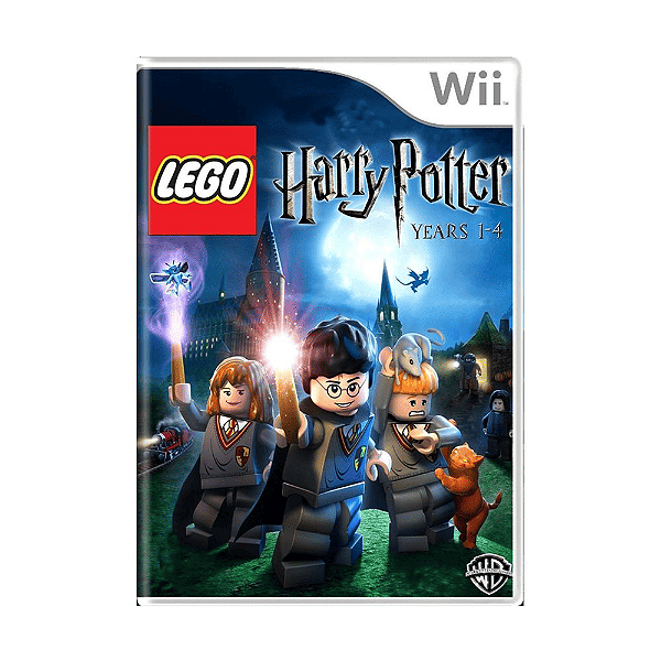 Jogo Lego Harry Potter Anos 1-4 Nintendo Wii Físico Seminovo