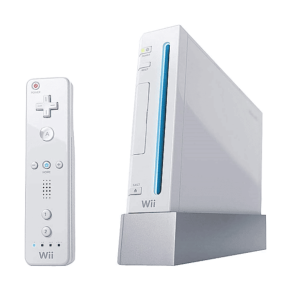 Console Nintendo Wii Branco (Seminovo)