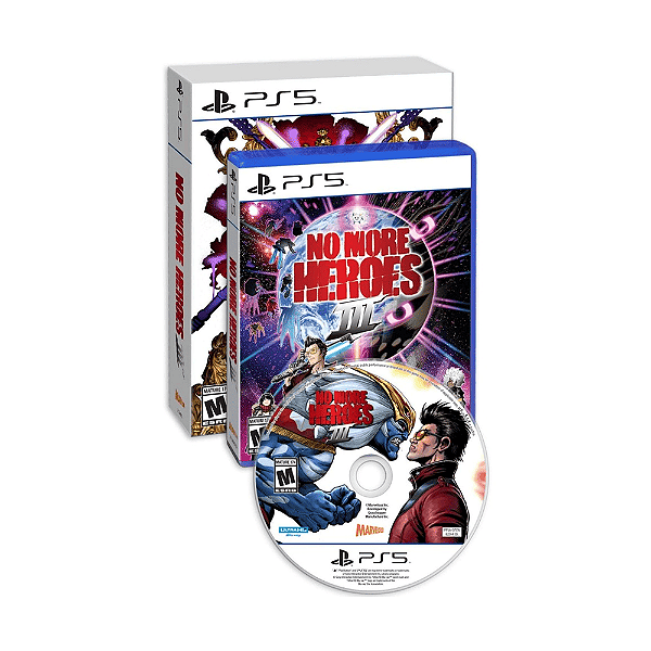 Jogo No More Heroes 3 Day 1 Edition PS5 Físico (Lacrado)