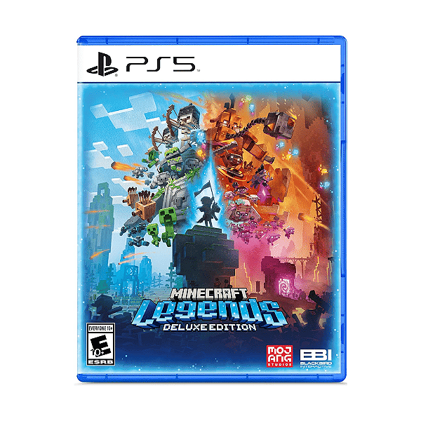 Jogo Minecraft Legends Deluxe Edition PS5 Físico (Seminovo)