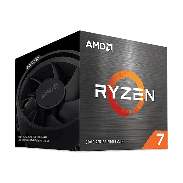 Processador AMD Ryzen 7 5700 Box 8-Core,16-Thread 4.6GHz